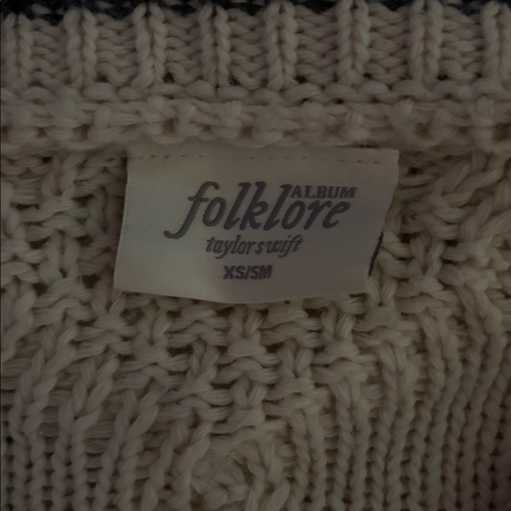 Taylor Swift Folklore Cardigan - Slightly Damaged - Picture 3 of 5